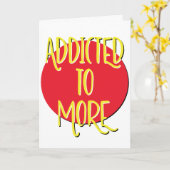 「依存症からの回復を祝う 記念日カード」 カード (黄色い花)