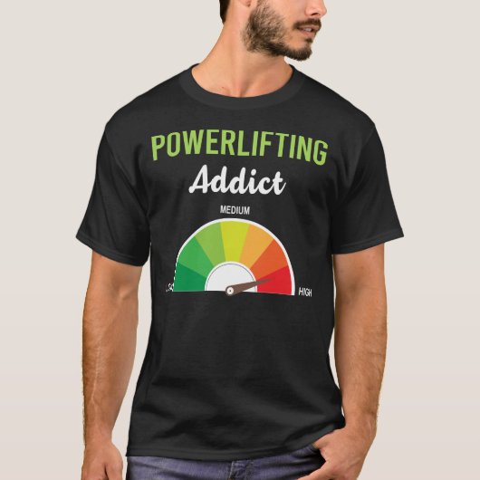 依存症力上昇 Tシャツ (正面)