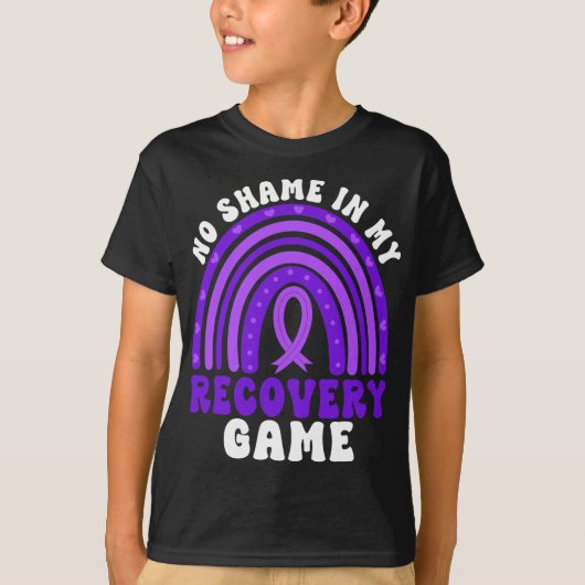 依存症啓発 薬物依存症 オーバードーズ啓発 Tシャツ (正面)