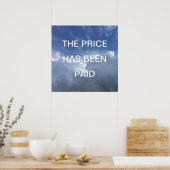 価はキリスト教徒払いとな感動的った ポスター (キッチン)