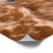 価値ある人間になれ感動的引用文 ポスター (角)