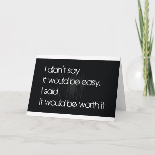 価値がある カード (正面)