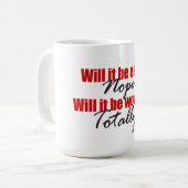 価値がある！ コーヒーマグカップ (正面左)