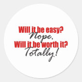 価値がある！シール ラウンドシール (正面)