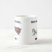 価値がない コーヒーマグカップ (中央)