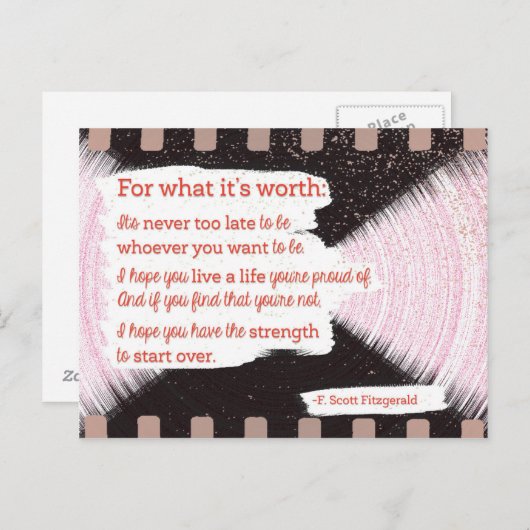 価値のあるもの ポストカード (正面/裏面)