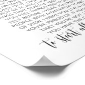 価値のあるもの、F.スコット・フィッツジェラルド引用文 ポスター (角)