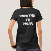 価値のある衣服 Tシャツ (裏面)