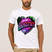 価値のあるTシャツ – 自己愛とメンタルを強化 Tシャツ (正面)