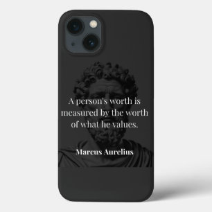 価値の定義：マルコス・アウレリウスが説く価値観 iPhone 13ケース