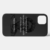価値の定義:マルコス・アウレリウスが説く価値観 Case-Mate iPhoneケース (裏面 (横))