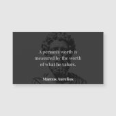 価値の定義: Marcus Aurelius on Values (正面)