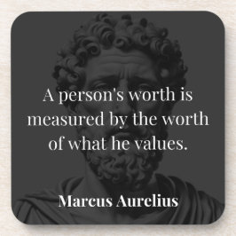 価値の定義： Marcus Aurelius on Values コースター