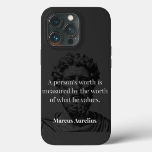 価値の定義： Marcus Aurelius on Values iPhone 13 Proケース