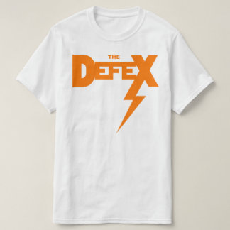 価値オレンジのロゴ Tシャツ