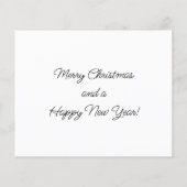 価値 フォト 名前 年 簡単な 休日 挿入 フライヤー (裏面)