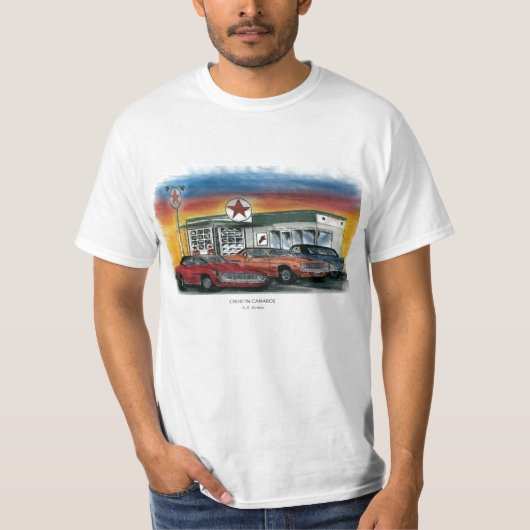 価値Tシャツ- Cruis'in Camaros Tシャツ (正面)