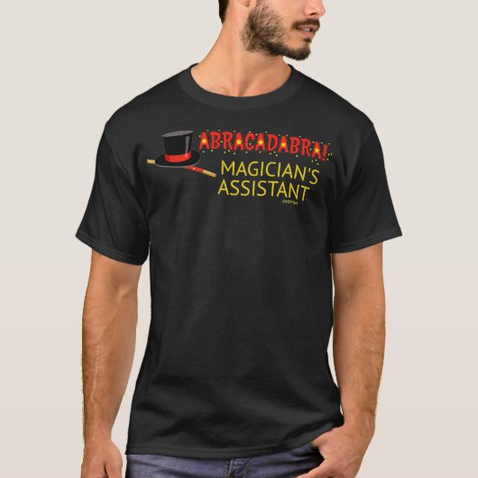 価最高の格AbracadabraマジシャンアシスタントT_1 Tシャツ (正面)