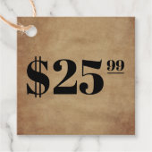 価格のみつるラベル衣料紙 フェイバータグ (正面)