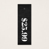 価格のみChalkboadスキニーウェアつるラベル (裏面)