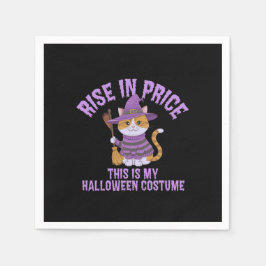 価格の上昇、これは私のハロウィーンの衣装だ！ スタンダードカクテルナプキン
