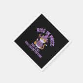 価格の上昇、これは私のハロウィーンの衣装だ！ スタンダードカクテルナプキン (角)