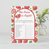 価格は右ストロベリースイートゲーム 招待状 (スタンド正面)