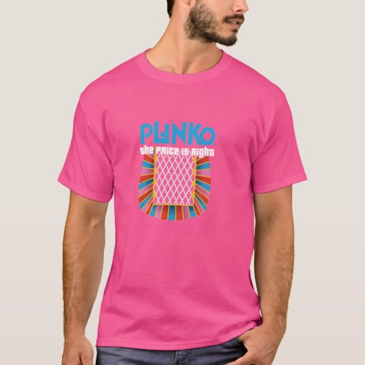 価格は右 – Plinko Tシャツ (正面)