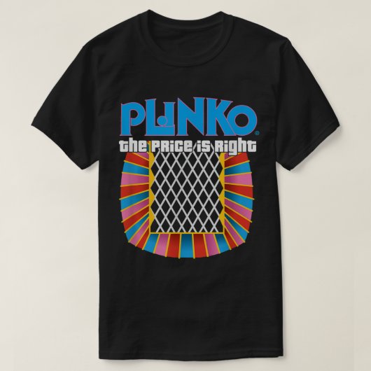 価格は右Plinko Tシャツ (デザイン正面)