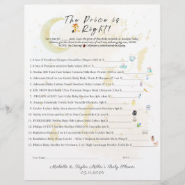 価格は正しい赤ちゃんシャワーゲームは、双子だ！