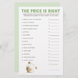 価格は正しい赤ちゃんシャワーゲーム