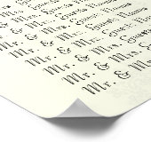 価格は$12.80座席表の番号から始まる ポスター (角)