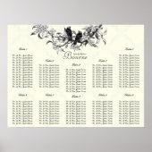 価格は$12.80座席表の番号から始まる ポスター (正面)