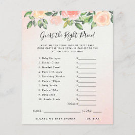 価格を推測する |赤ちゃんシャワーゲーム