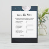 価格ベビーシャワーゲームを推測する 招待状 (スタンド正面)