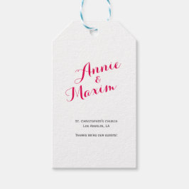 価格ラベルピンクマーリング ギフトタグ