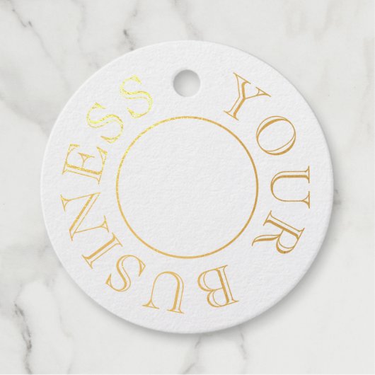 価格ラベル金ゴールド フェイバータグ (正面)