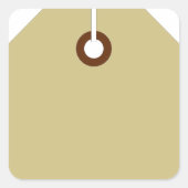 価格ラベル スクエアシール (正面)