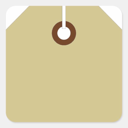 価格ラベル スクエアシール (正面)