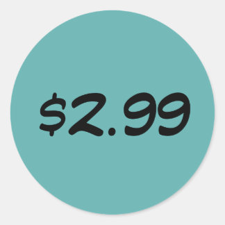 価格ラベル ラウンドシール