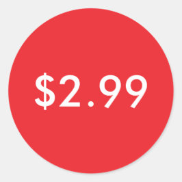 価格ラベル ラウンドシール