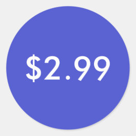 価格ラベル ラウンドシール