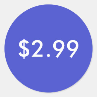 価格ラベル ラウンドシール