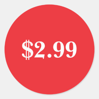 価格ラベル ラウンドシール