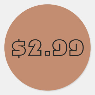 価格ラベル ラウンドシール