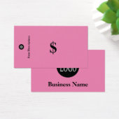 価格ラベルNoバーコードピンク小売販売ラベル (デスク)