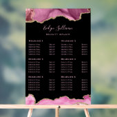 価格リスト（ピンク） アクリルサイン (ニュートラル)