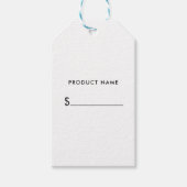 価格ロゴシンプルプロフェッショナルギフトラベル ギフトタグ (正面)