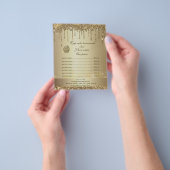 価格表サービススパークリードップフライヤー チラシ (手)