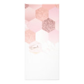 価格表バラ金ゴールドの遅延 ラックカード (裏面)